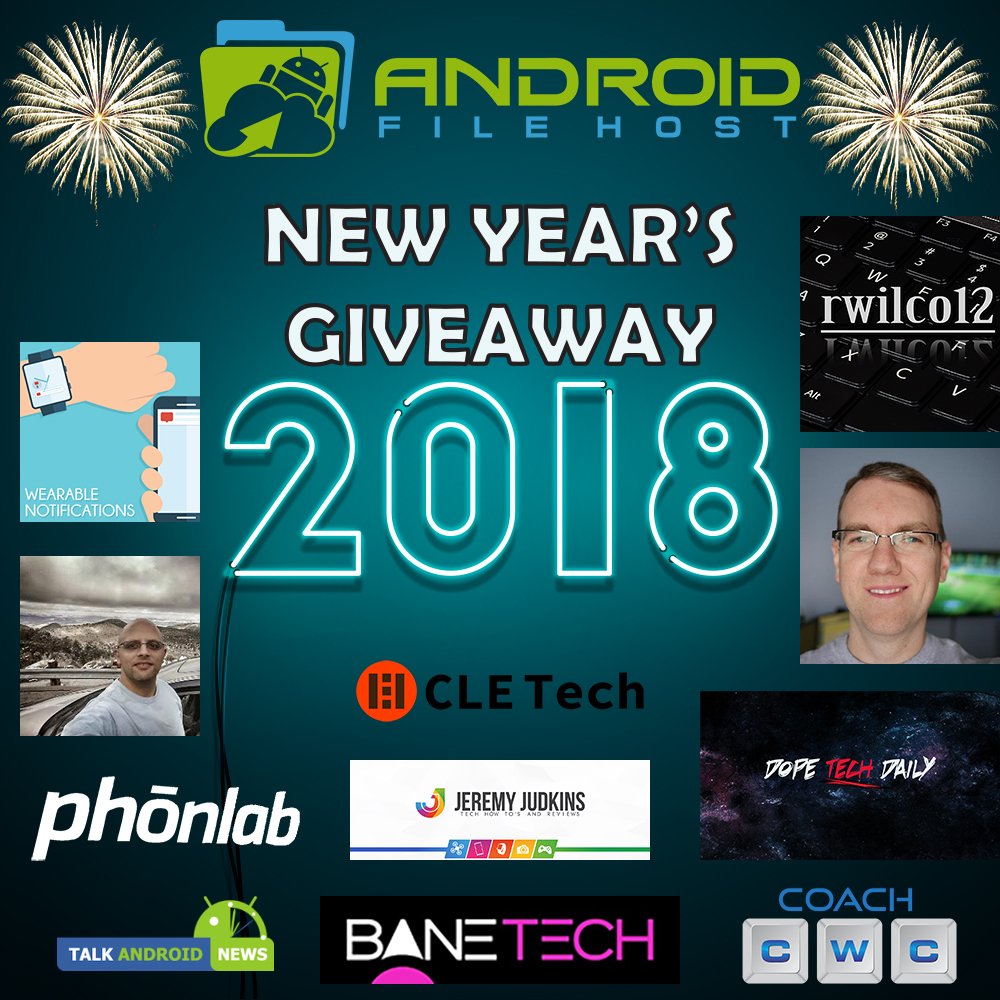 Hey everyone! We heard that it's a New Year tomorrow! You should be sure to follow these awesome people for an awesome announcement... ;-)
<a href="/rwilco12/">Roy R. (rwilco12)</a> <a href="/JordanKeyes/">Jordan Keyes</a> <a href="/jspring86az/">Jeff Springer</a> <a href="/CoachCWC/">Chad Christian - American Dream Trading LLC</a> <a href="/CLETech1/">Tim Smooth</a>  <a href="/jeremyjudkins/">Jeremy Suskins</a> <a href="/BaneTech/">Cody C. Early</a> <a href="/WearableNotify/">WearableNotification</a> <a href="/tkdsl8655/">TK Bay - طارق باي</a> <a href="/phonlabtech/">Phonlabtech</a> @talkandroidnews