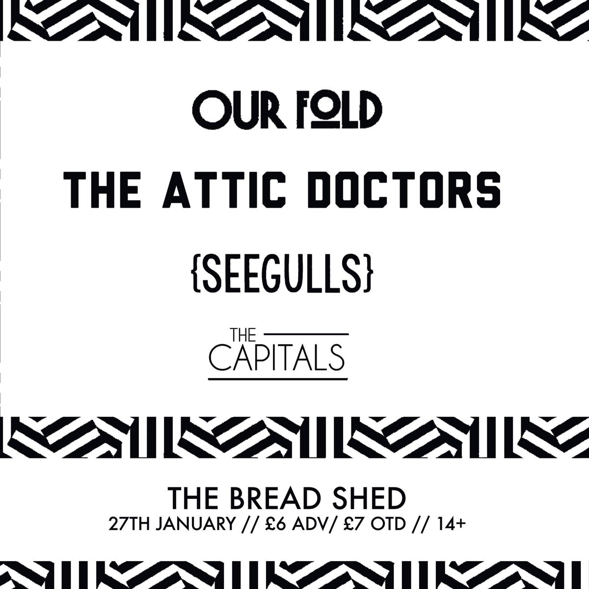 A massive thankyou to all the bands and all the music lovers that have been a part of our magazine this year! It's been an incredible year and we kick 2018 off with a radio show and this massive gig at <a href="/TheBreadShedMcr/">TheBreadShed</a> !
