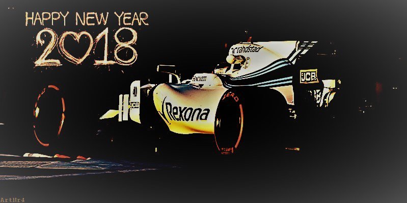 ArtNr4's tweet photo. Szczęśliwego Nowego Roku - Happy New Year 🥂🎈🎉🍾
#SupportKubica #Kubica #F1 #Comeback #Williams #RK2018 https://t.co/vlyAYAJFsD