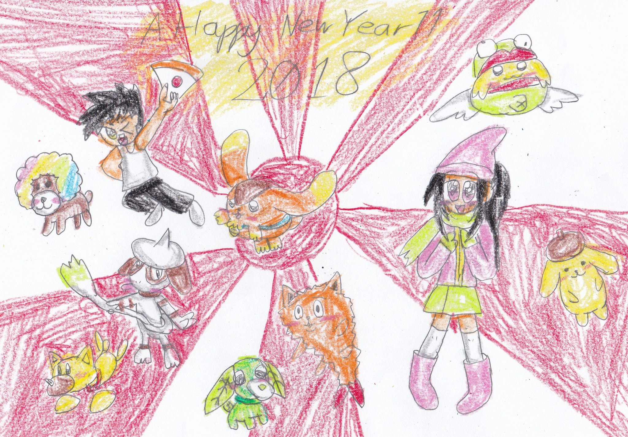 ティーエックス Htc Clm Sur Twitter さあ 18年最初のイラストは犬キャラ大集合だ ドーブル ポケモン プリン ポムポムプリン ガンダー パワプロ 愛知犬 47都道府犬 リョク お茶犬 アフロ犬 アフロ犬 パルン ドロタン ケンチャコ大冒険 女の子は秋田市