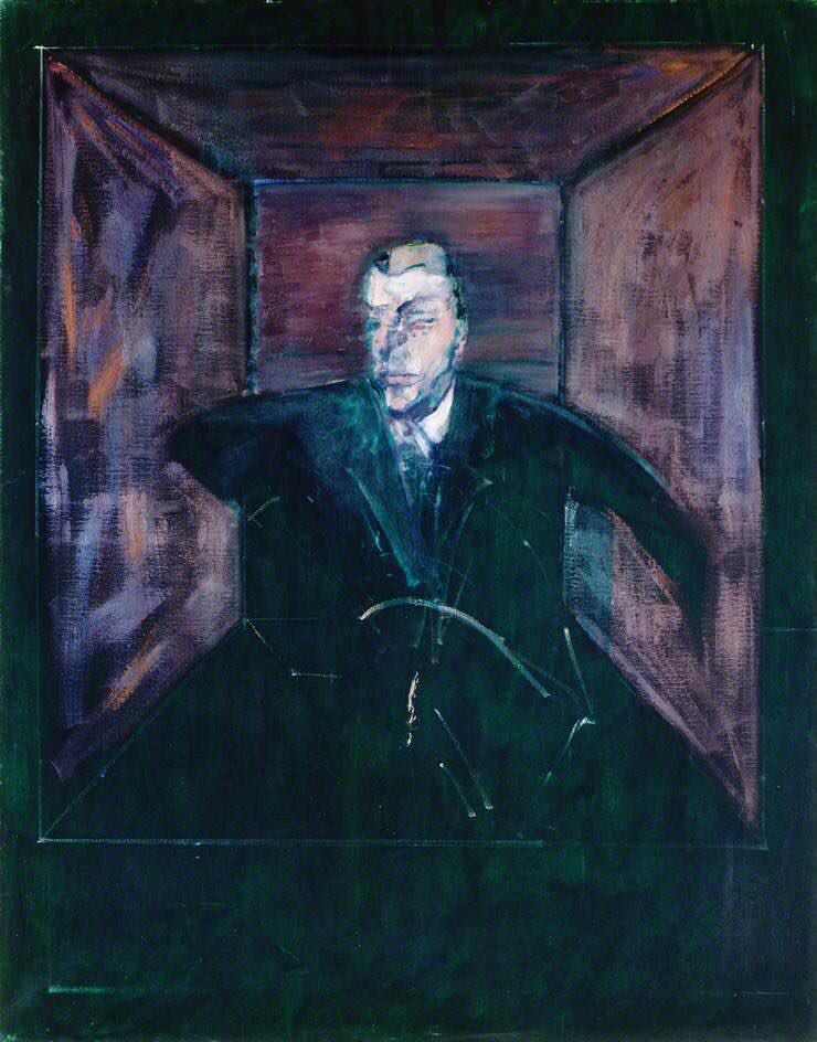O Xrhsths 映画 デヴィッド リンチ アートライフ Sto Twitter フランシス ベーコン Francis Bacon アイルランド生まれのイギリス人画家 赤い部屋 スーツを着た男の肖像 特に叫ぶ顔をテーマとした強烈なベーコンの絵画作品は ツイン ピークス のキーと