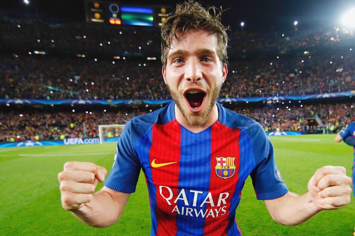 SergiRoberto10's tweet photo. 2017 is about to finish and I would like to share with you my best moments. I wish 2018 will be full of happiness, health and all of us can achieve all our goals.I appreciate all your support day after day and I’m sure 2018 will be a great year! See you next year Barça Fans!🔴🔵 https://t.co/SyVPD4WD7L