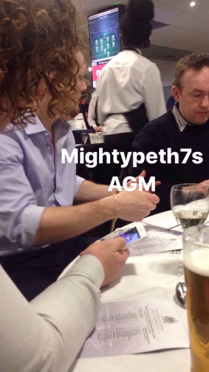 mightypeth7s's tweet photo. The mightypeth7s first AGM was a massive success! At @NUFC match vs Brighton. #biggerandbetterthings #mightypeth #rugby7s #thefutureisbright https://t.co/hrY07ezqF4