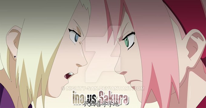 サクラvsいののtwitterイラスト検索結果 古い順