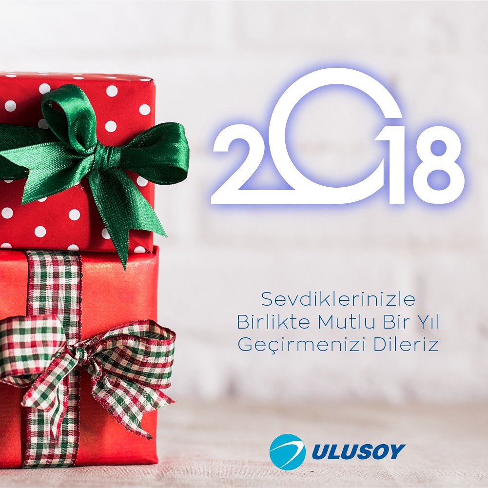 Sağlık, Mutluluk ve Huzur Dolu Yeni Bir Yıl Dileriz...