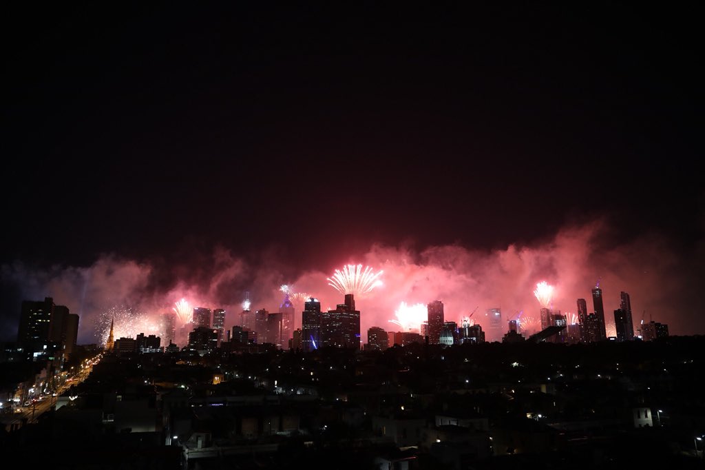NYE Melbourne tweet media