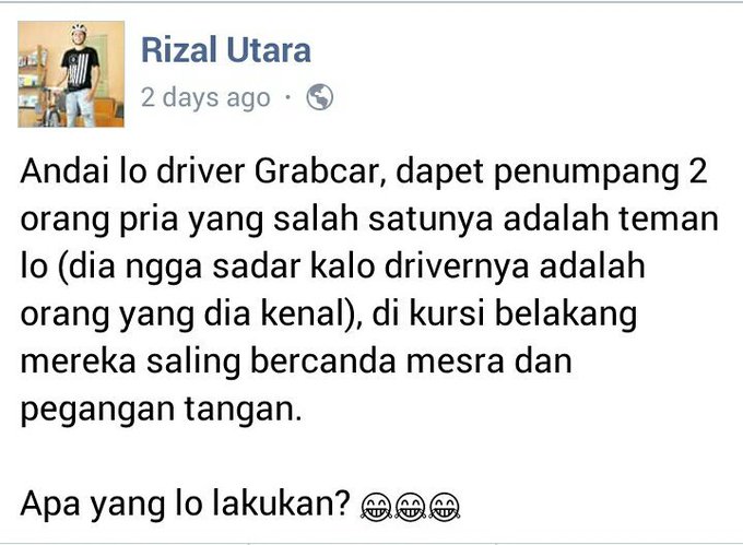 Yang Ngeres Pasti Ngakak Percakapan Driver Taksi line dg