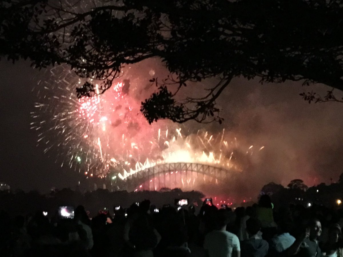 Happy New Year from #Sydney #2018