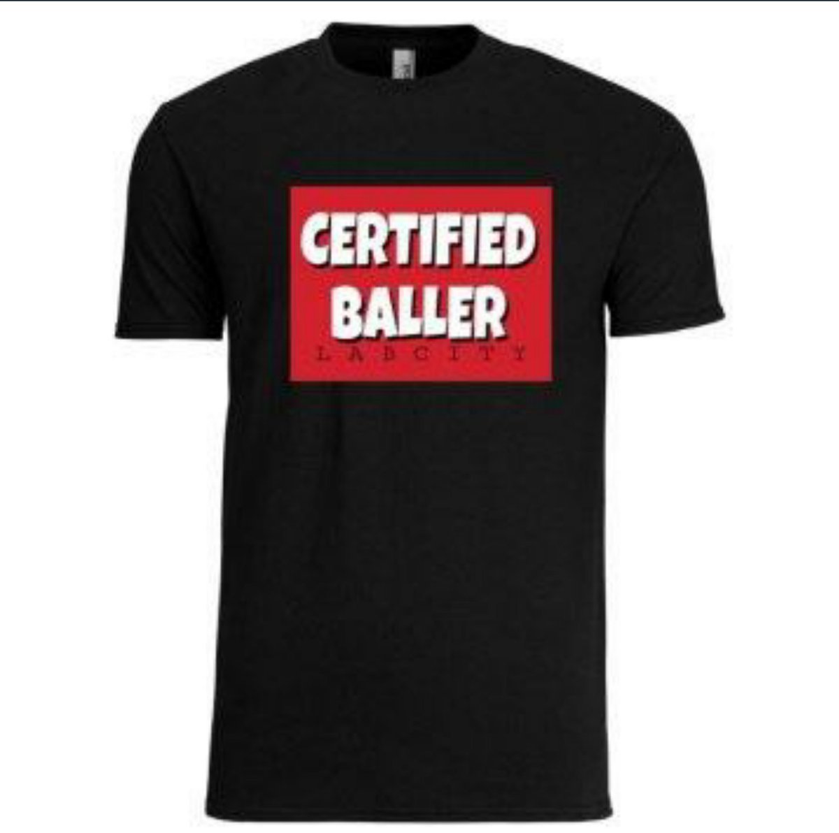 labcityclt's tweet photo. Are you CERTIFIED? Let em know in the CERTIFIED BALLER TEE. Available now in FACEBOOK SHOP @LabCity_SB #RepYoCity #LabAffiliated https://t.co/BVPIOrm88F