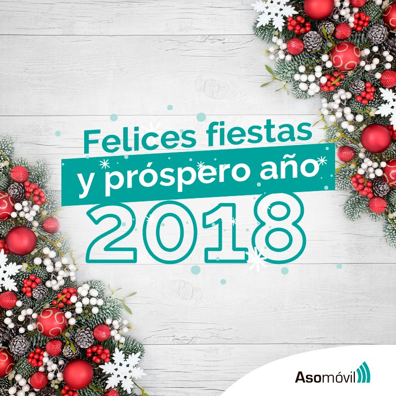 AsomovilCol's tweet photo. Con esfuerzo y dedicación continuaremos trabajando por el #progreso y desarrollo de nuestro #país en el 2018. #FelizAño #2018 #CreemosEnElProgreso https://t.co/Xg5N98FoOd