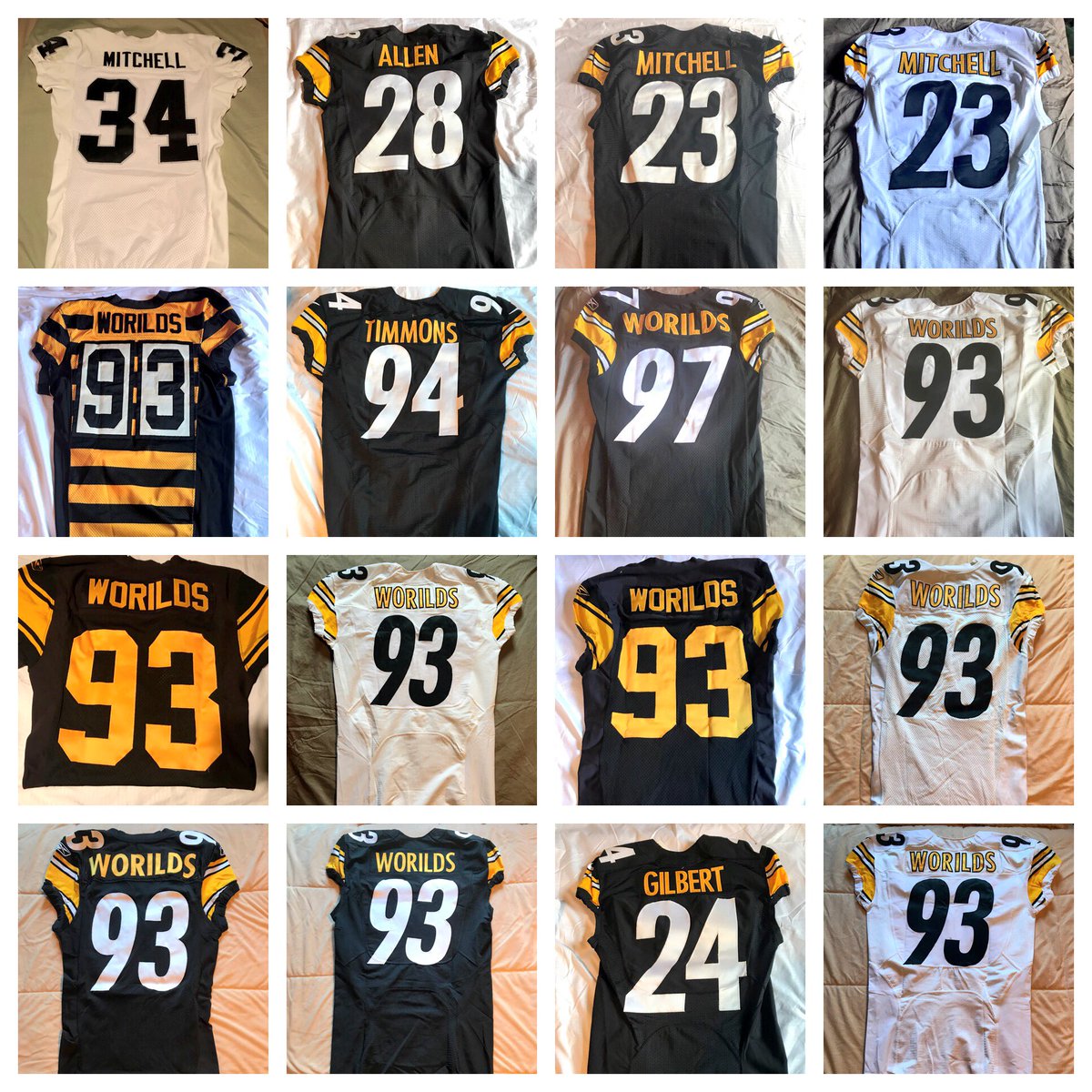 freak_island's tweet photo. Pretty good year for jerseys! #MikeMitchell #CortezAllen #JasonWorilds #LawrenceTimmons #JustinGilbert https://t.co/cUwkxqFyZ1