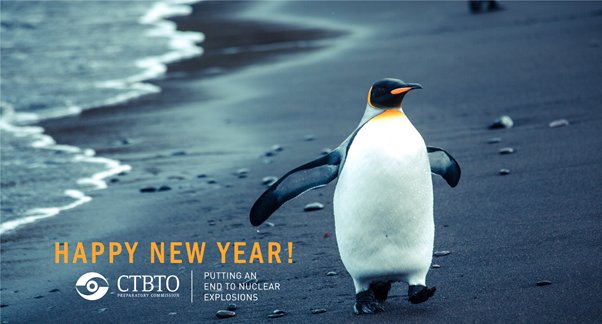 CTBTO's tweet photo. Strange but true: our most successful post & top #highlight2017 was #WorldAnimalDay . Penguins, whales, giant tortoises, & many more of our furry, feathered & finned friends at environmentally neutral #IMS stations around the world join us in wishing you a Happy New Year! https://t.co/XplT2WRJOS