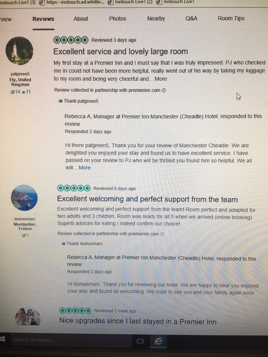 Some great reviews from our guests recently! 🌟<a href="/airs_pi/">RAirsPI</a> <a href="/RikkiQuinlan/">RQPI</a> <a href="/Cheshirestaffs/">Cheshire&Staffs Area</a> #happyteam #happyguests