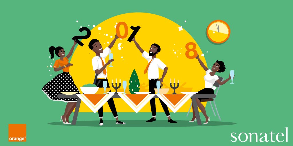 GroupeSonatel's tweet photo. Pour #2018 , le @GroupeSonatel avec @orange_sn vous souhaite tout simplement le meilleur. #Sante, #Reussite #Prosperité #HappNewYear https://t.co/BSecUSV0DY