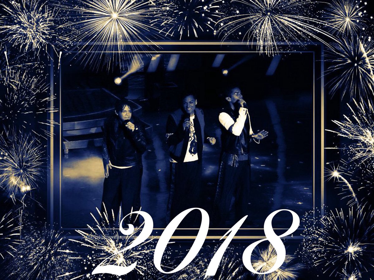 3TFansUnited's tweet photo. #HappyNewYear to the most amazing and humblest men @tjjackson @tajjackson3 @tarylljackson and their lovely families! And also to the best fans in the world #Team3T! So looking forward what #3T2018 will bring #3TAlways https://t.co/YjUZfoWa4l
