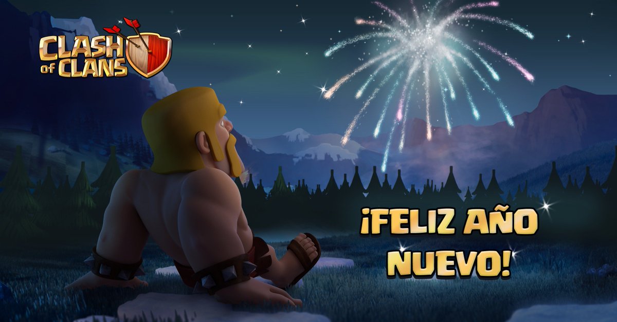 ClashofClansESC's tweet image. ¡Feliz año nuevo, Jefes! 🎉🥂🍾🎊