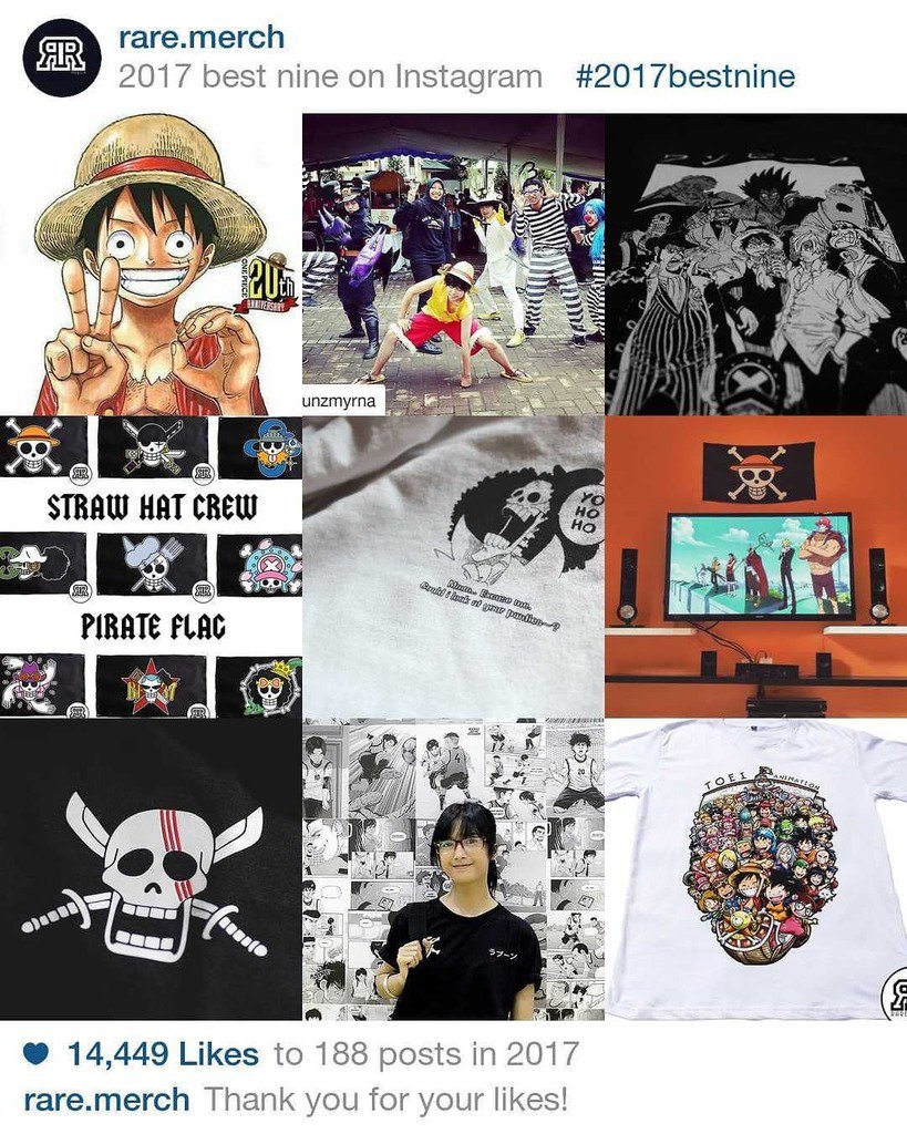 Raremerch's tweet image. Terimakasih 2017 😘🙌🎉🎆
.
#bestnine2017 ##raremerch #onepiece #onepieceindonesia #dota2 #dota2indonesia ift.tt/2q5r1s8