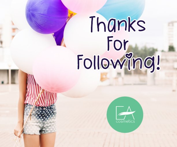 EACosmeticscom's tweet photo. Thank you all for following and supporting us! Wish a great last day of the year :)! #EACosmetics #bestquality #wecare https://t.co/vlM3m1YQ4P https://t.co/y0KgjBaxfV