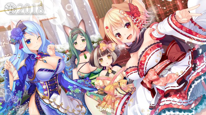 あけましておめでとうございます。今年は趣味絵たくさん描けたらいいなぁ('ω'* 