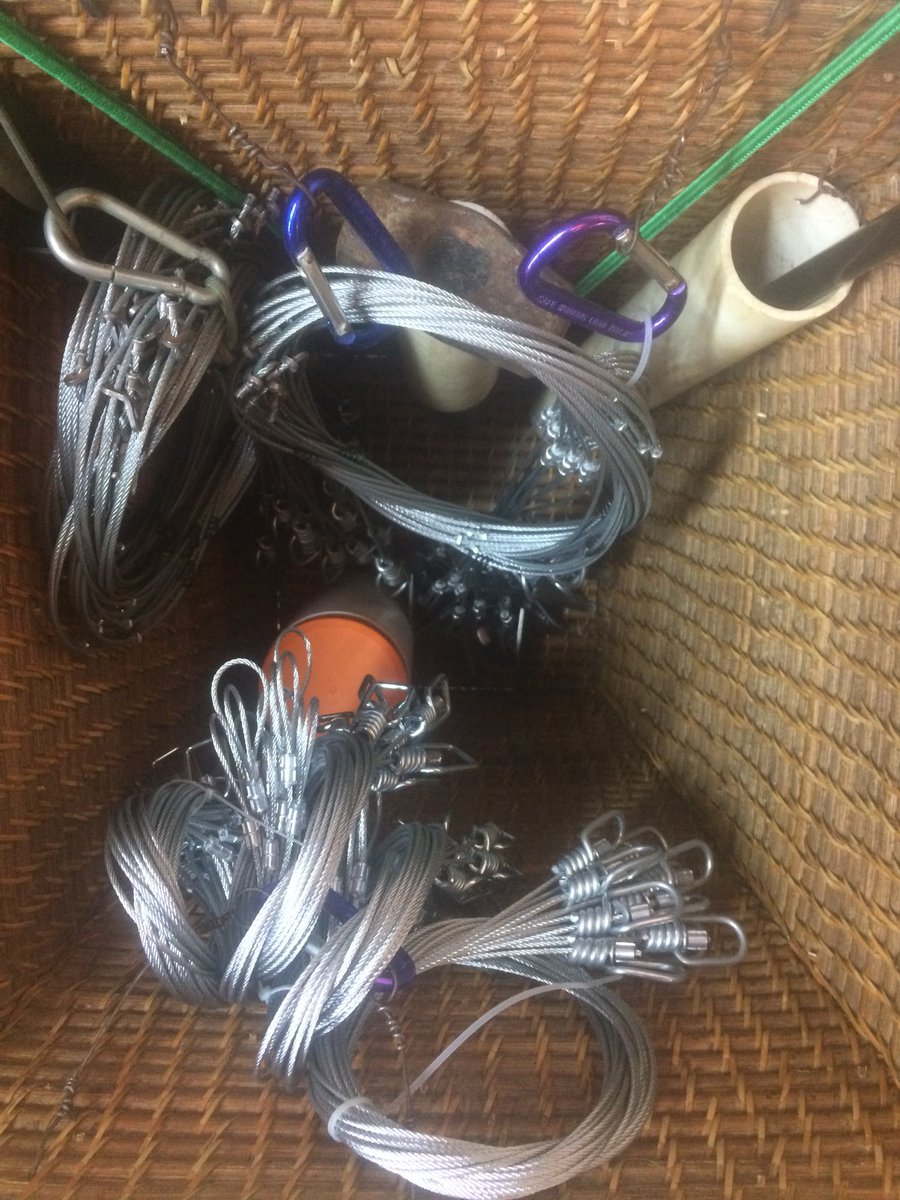 Banging some earth anchors today and setting cable in the morning!!