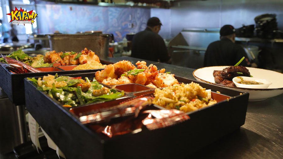 From #dimsum to gyoza #tacos– #Boca's <a href="/KapowNoodleBar/">Kapow Noodle Bar</a> has a fun menu w/ a fun atmosphere to match: bit.ly/2BQ2Cvw