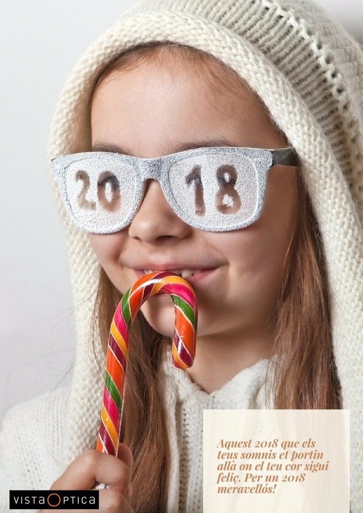 OpticaFluvia's tweet photo. Aquest 2018 que els teus somnis et portin allà on el teu cor sigui feliç.
#bonany #bonanynou #fluviaoptics #salutvisual #2018 https://t.co/Hn6TfmxLJY