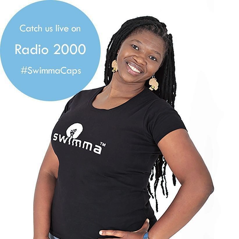 swimma_caps's tweet photo. #SwimmaMoment with @Radio2000ZA. Thank you #Radio2000 for the platform given. #swimmacaps #2017ends #reflections https://t.co/rSulSUpIfL