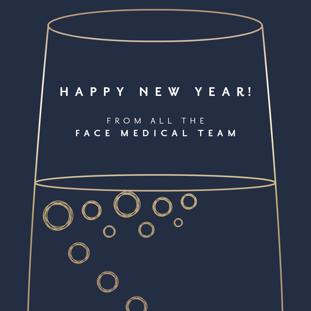 I would like to wish all our patients, clients, colleagues, suppliers and friends a prosperous and healthy 2018. All our love Deborah, Chris &amp; Sarah. ❤️💋🥂🍾xx