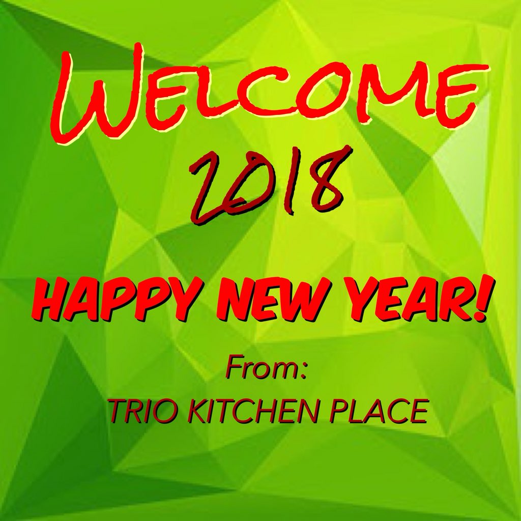 TrioKitchenP's tweet photo. Happy New Year!!!! https://t.co/B6KZe3XuS9