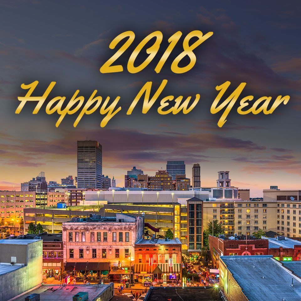 Happy New Year! Be downtown! Be safe! There’s no better NYE than the celebrations downtown - Beale St, Peabody, New Daisy and literally everywhere. Just be safe and have fun. Here’s to 2018! #MeetYourMemphis buff.ly/2i1atLf