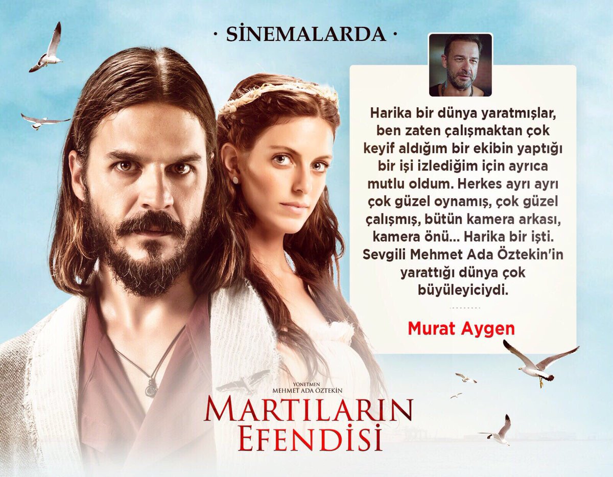 mrtlrnefendisi's tweet photo. Murat Aygen: “Harika bir dünya yaratmışlar...” #MartılarınEfendisi https://t.co/OY0VwpOJKb