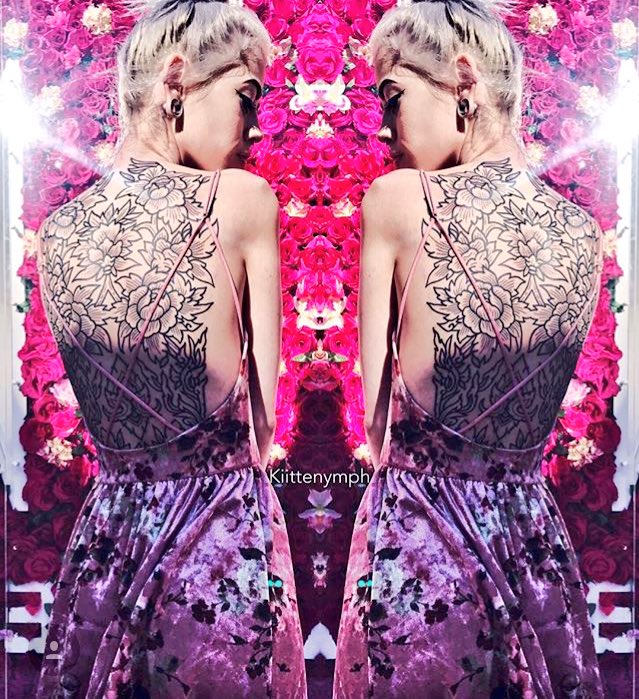 “Whole new back piece. Starting off the new year just right.”