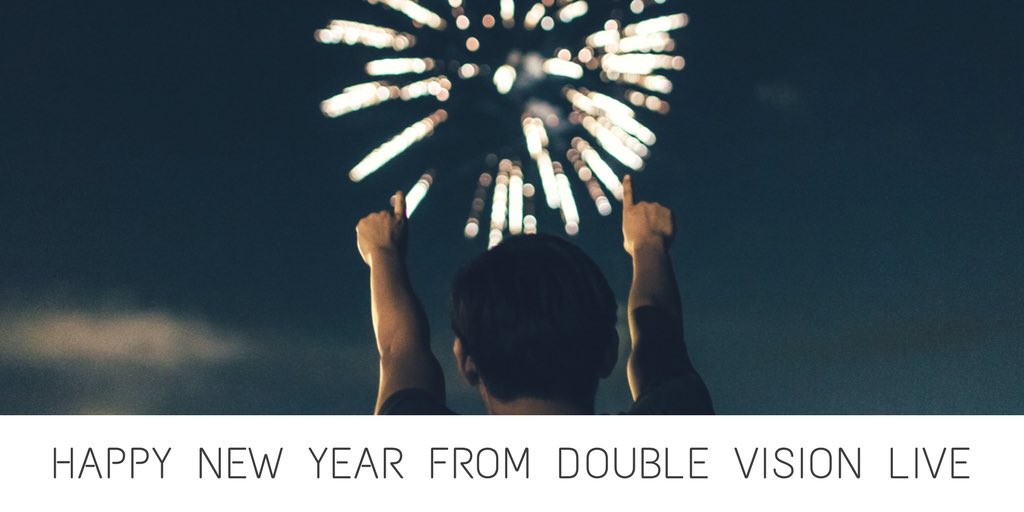 Happy New Year Everyone! Here’s to an amazing 2018!

#Livestream #DoubleVisionLive #HappyNewYear