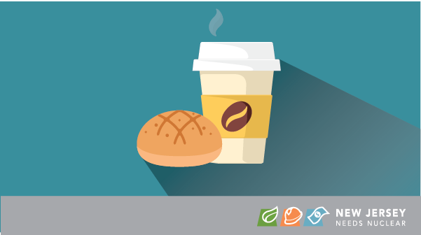 For the price of coffee and a roll EACH MONTH you can help save nearly 6,000 NJ jobs. Tell your lawmaker to support Nuclear energy in NJ. spr.ly/6019Dym37