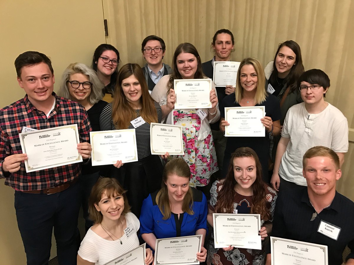 Hayley__Harding's tweet photo. - went to Detroit for SPJ Region 4 conference, ending my term as president with some of my favorite people (and by winning a MoE award!)
- traveled to California to attend #EIJ17, accepted @OUSPJ's SECOND CONSECUTIVE (!) national award, was elected to @spj_tweets's national board https://t.co/BbpCdDV5ss