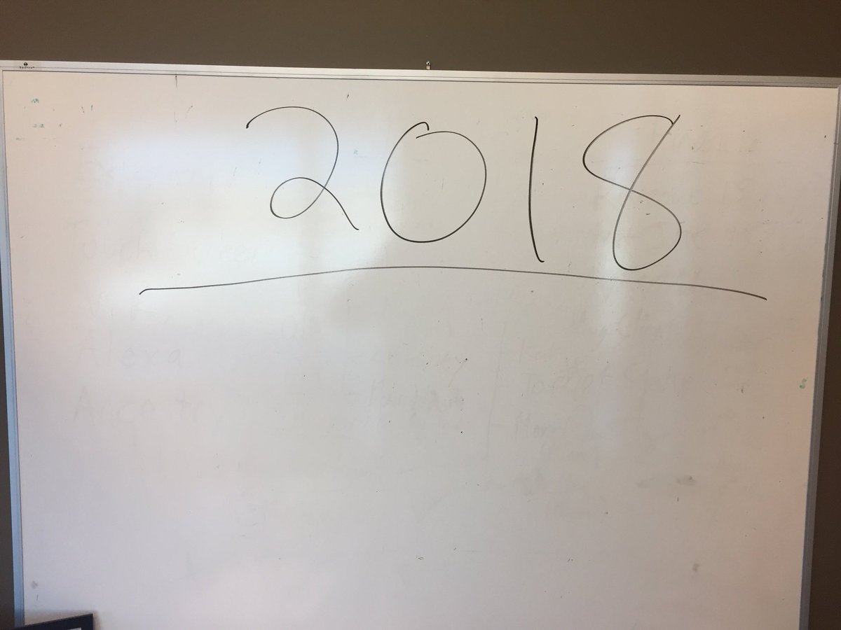 PaulWestCoach's tweet photo. #2018 #CleanSlate What are you going to do? #WDLD #Goals https://t.co/vR9Udzx8sb