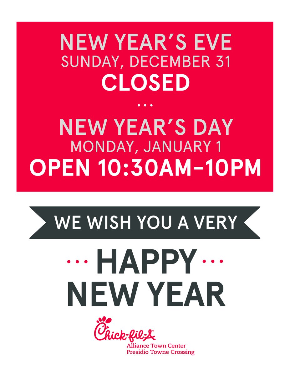 CFA_Presidio's tweet photo. We wish you a very Happy New Year! https://t.co/oA6HR7Tv18