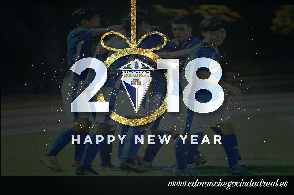 El Club Deportivo Manchego desea a todos sus socios, seguidores y simpatizantes un FELIZ AÑO 2018 

¡Que todos vuestros deseos se hagan realidad! ❇ 🎉

#AupaManchegoCR 💙
