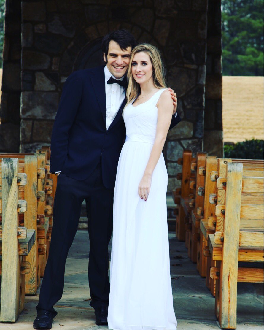 So I got married last week. I wish I was a better husband, she left after the commercial....