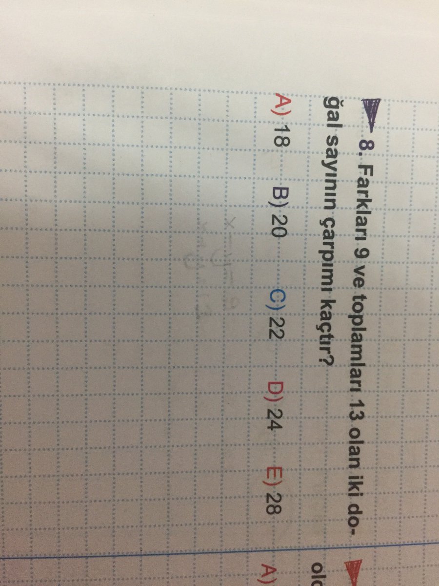 Arkadaşlar matematiğe doğru düzgün yeniden başladım da yapamadıklarımı oturtmak istiyorum, rica etsem bana bunu anlatabilir misiniz? #1haftabirlikteçalışıyoruz/7 izl.sn/k9cttq