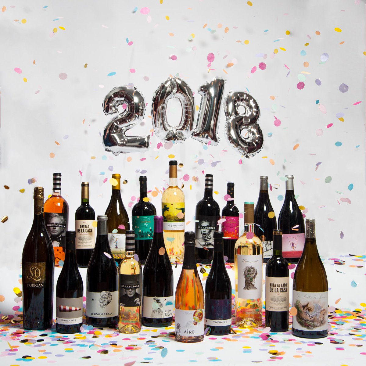 ¡Desde Uvas Felices os deseamos #Feliz2018 🎉!