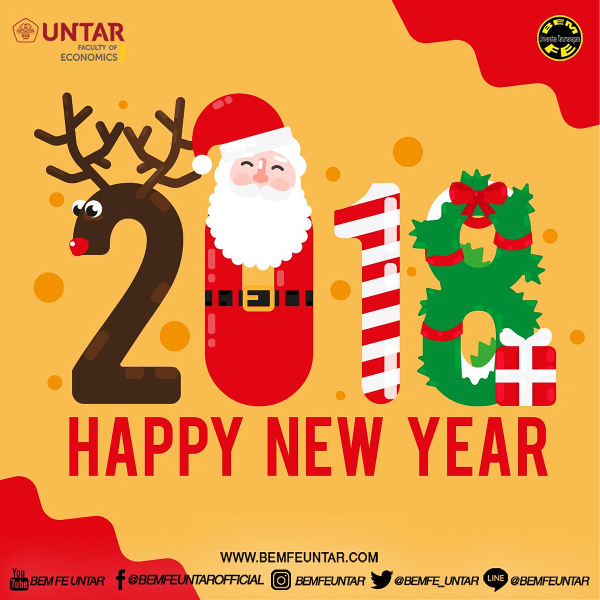 Here wishing you a happy prosperous fun filled joyful and fortunate new year ahead !

Happy New Year 2018 !

#happynewyear2018 #BEMFEUNTAR #FEUNTAR #UNTAR