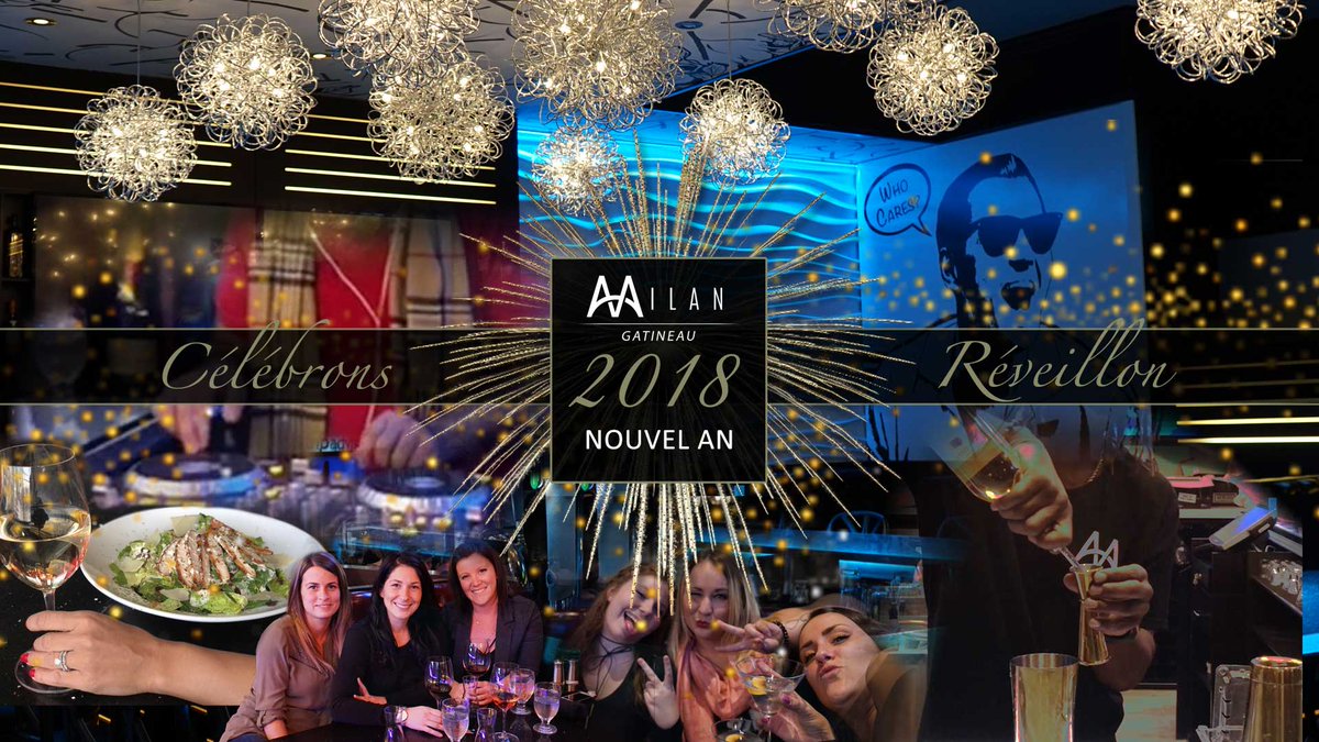 MilanGatineau's tweet photo. Encore quelques places pour la Veille du Nouvel An! Réservez en ligne ou par téléphone au 819 561-4000 🎩🥂! 
—
We still have a few spots remaining for New Years Eve! Réserve online or by phone at 819 561-4000 🎩🥂! https://t.co/UadeYppyAV