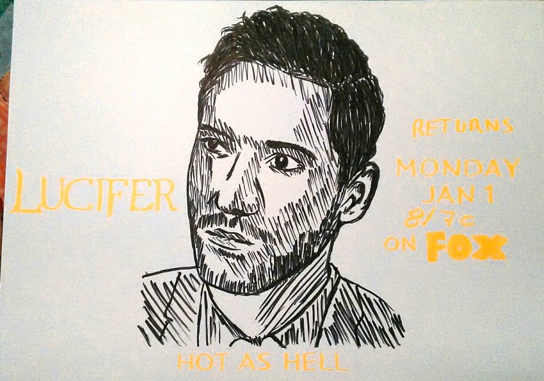 Cam22draw's tweet photo. Have an happy new year , ypu can start it with the best devil ever if you watch @LuciferonFOX on @FOXTV at 8/7c π
#Lucifer #returns #foxtv #foxshow https://t.co/wzxdAneNIa