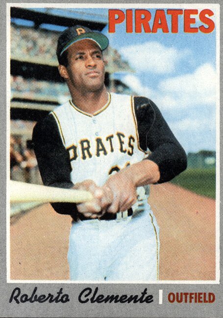 Roberto Clemente, born San Juan Puerto Rico, MLB Hall of Fame (1st ...