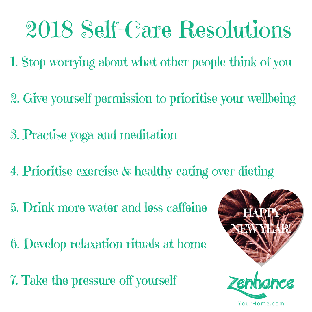 HAPPY NEW YEAR to all of our wonderful followers. Thank you for your support in 2017, and don't forget to keep prioritising self-care in 2018!