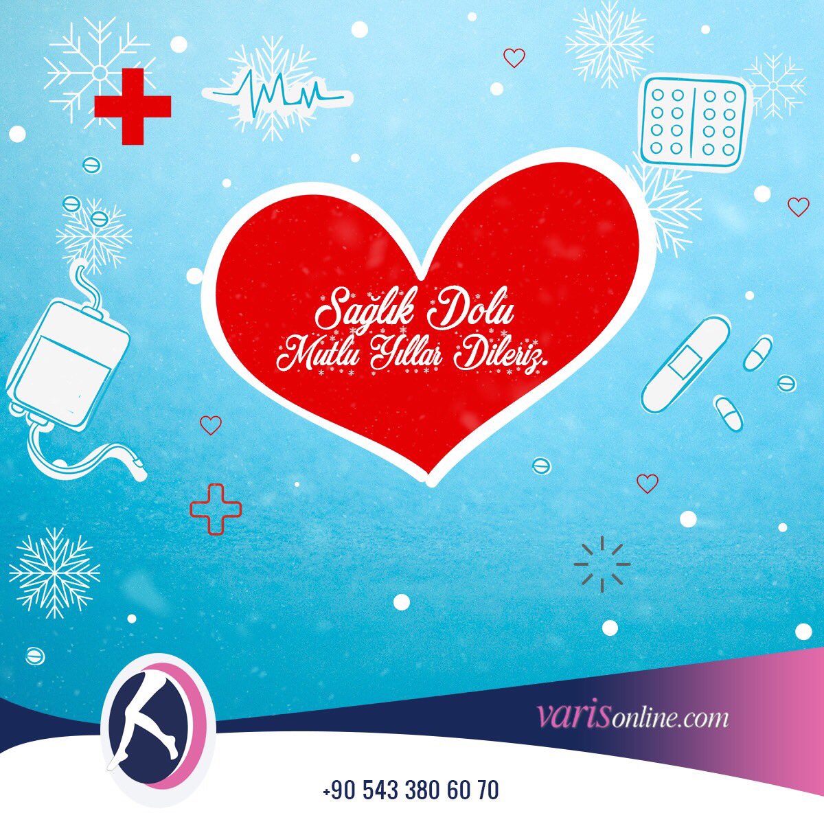 Sevdiklerinizle birlikte Nice mutlu Yıllara... varisonline.com #mutluyıllar #hoşgeldin2018 #YeniYıldanDileğim #dratasoy #varistedavisi #varisonline