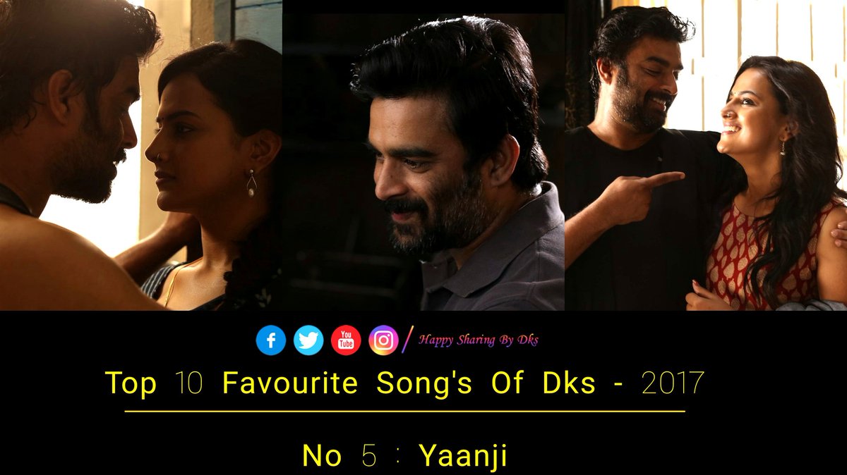 Dksview's tweet photo. ππ #Dks2017 π
πΈ Our Top 10 favourite song's of 2017 π
π #DksTop10 #MeyaadhaMaan #AreaGaana #PadaiVeeran #IdhuvaraiNaan #VikramVedha #Yaanji #SemmaBothaAgathey
@thisisysr #Karthikraja @IAMVIJAYYESUDAS @actor_vaibhav
@AdharvaaMurali1
@anirudhofficial π https://t.co/WDIyqiOEFa