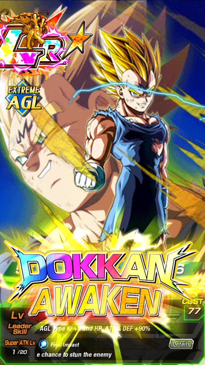 Malik_Torihane's tweet photo. AWW YEAH!!!
#DOKKANBATTLE #FirstLR https://t.co/1GgOunvwTF