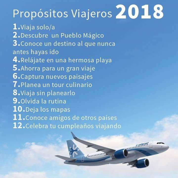 andy_elsy's tweet photo. Estos #propositos2018 me están convenciendo 😃✈🚕🚃 💭 y podría empezar por el deseo 12 mmmm buena idea... #viajera #turista #turistera #amoviajar #foodie #explorar #experiencias #viajes #ViajemosTodosPorMéxico https://t.co/WQ4MbHOHr3